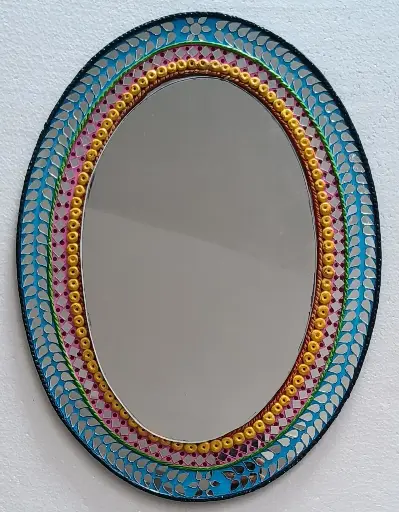 Oval mirror